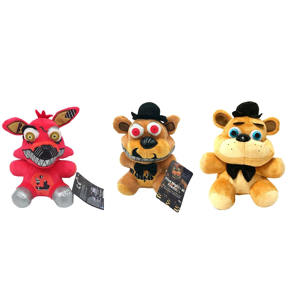 Colgante de muñeco de peluche de Disney, serie FN Bear, BonnieRabbit, oso marrón, zorro y otros colgantes de felpa, regalos de cumpleaños masculinos y femeninos