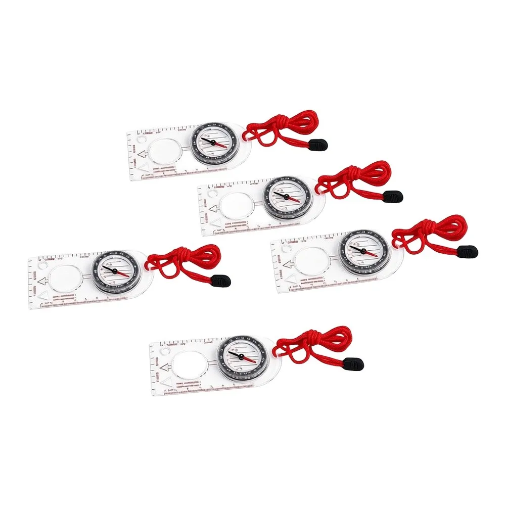 Lightweight Compact for Hiking and Orienteering with Clear Baseplate for Map Reading and Accurate Directional Guidance