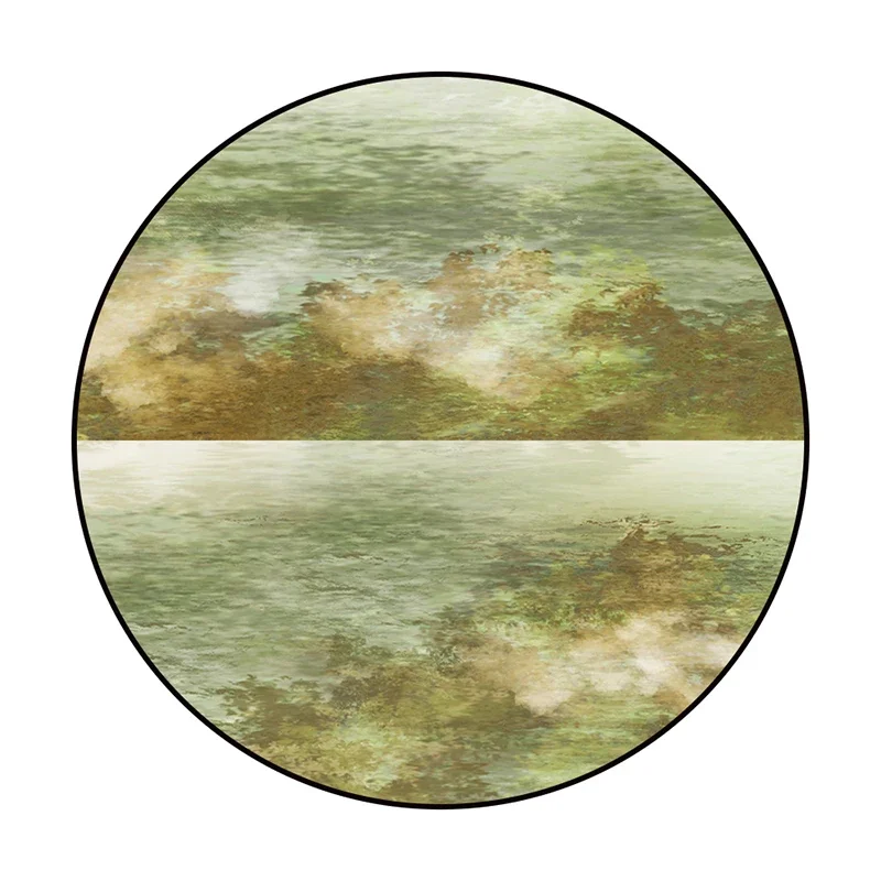 5m Chinese Ancient Style Landscape Autumn Summer on The Misty River PET Washi Tape Roll