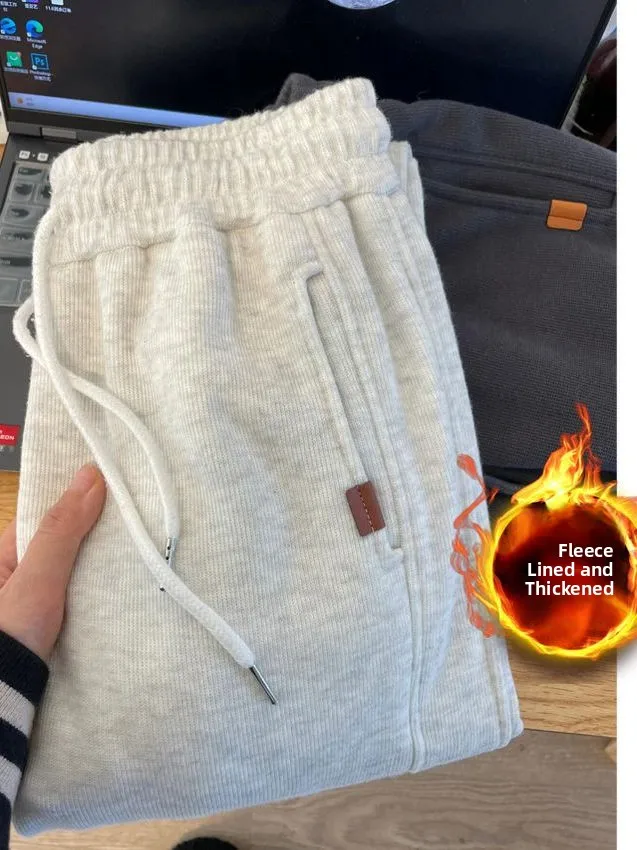 

Женские брюки Harlan: осенне-зимние, утепленные флисом, повседневные, свободного кроя, зауженные к низу, спортивные, с высокой талией и эластичным поясом