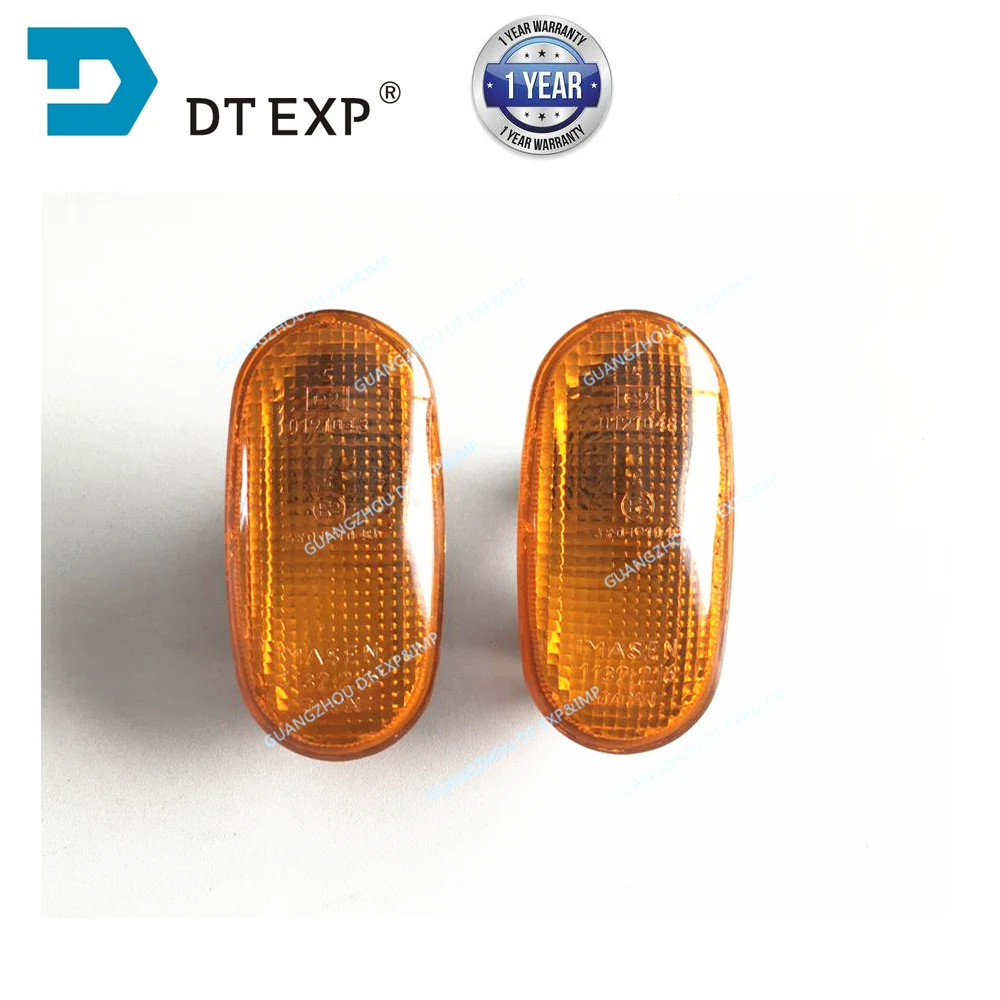 1 Piece V33 Skirt Light for Pajero Side Lamp for Montero Yellow Fender Lamp with  1989-1999 Yellow and Crystal V31 V32 V43