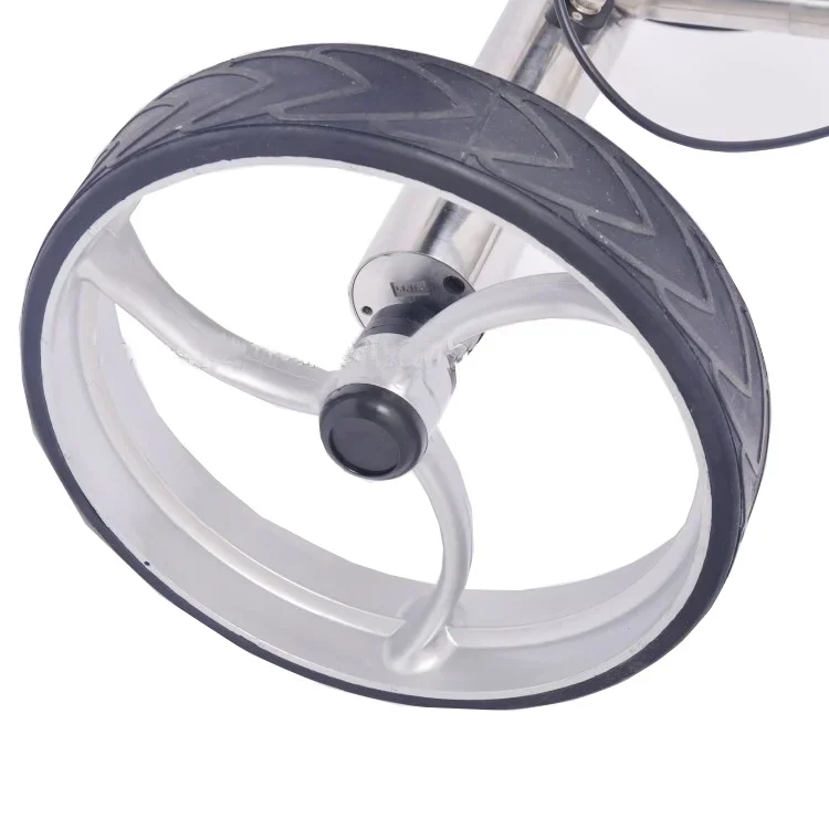 High performance stainless steel golf lithium trolley
