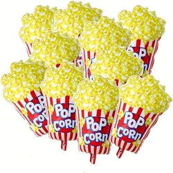 6pcs Popcorn balloons Cinema Movie Night Balloon Movie Night themed party decoration Birthday Carnivals Party decoration Balloon