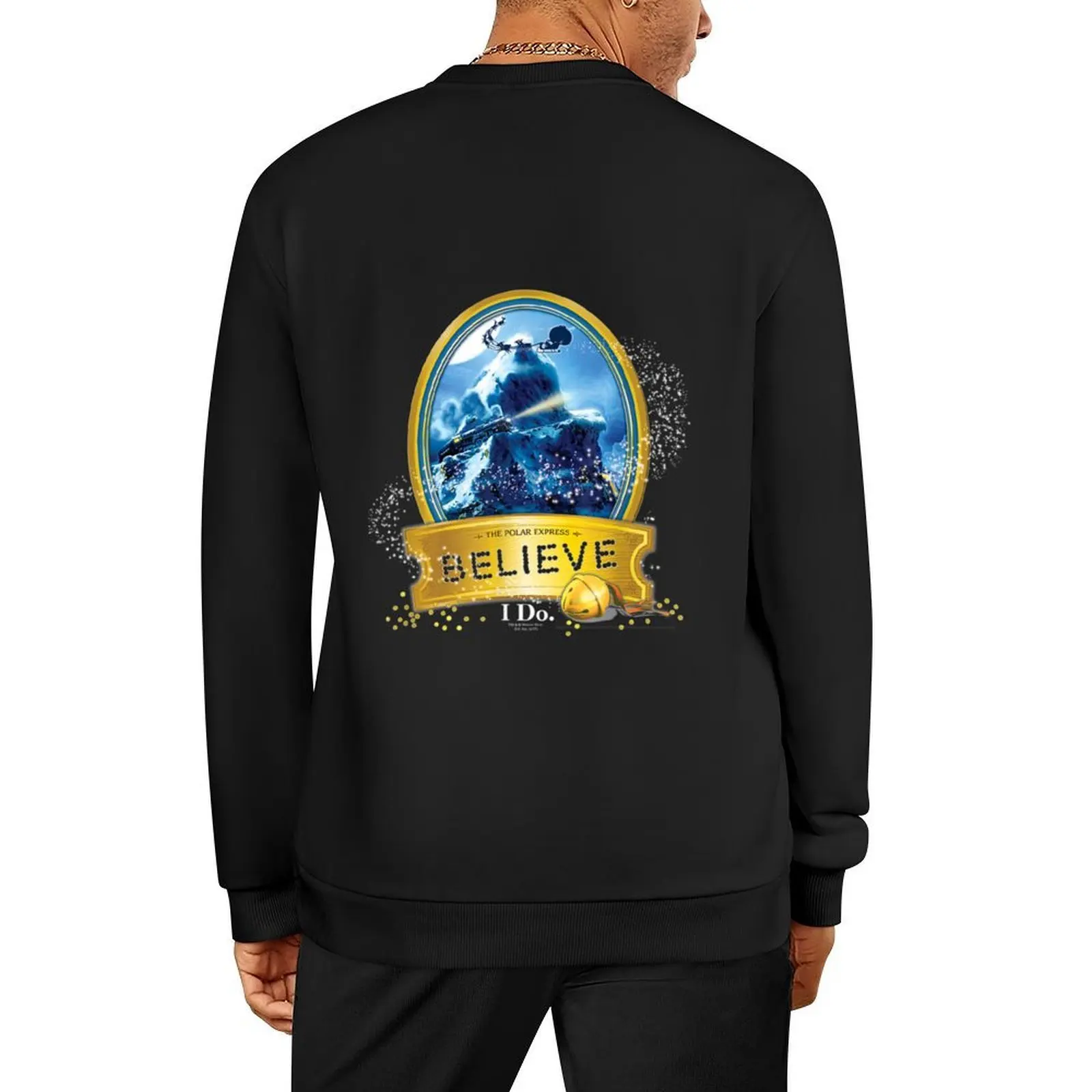 

True Believer In Santa Pullover mens clothing tracksuit men's coat autumn jacket men aesthetic sweatshirts