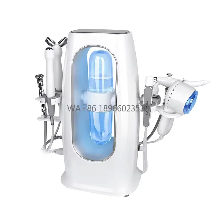 Portable Multifunctional 5‑in‑1 Beauty Device, Hydra‑Water Hydro‑Abrasion Facial Equipment For Salon