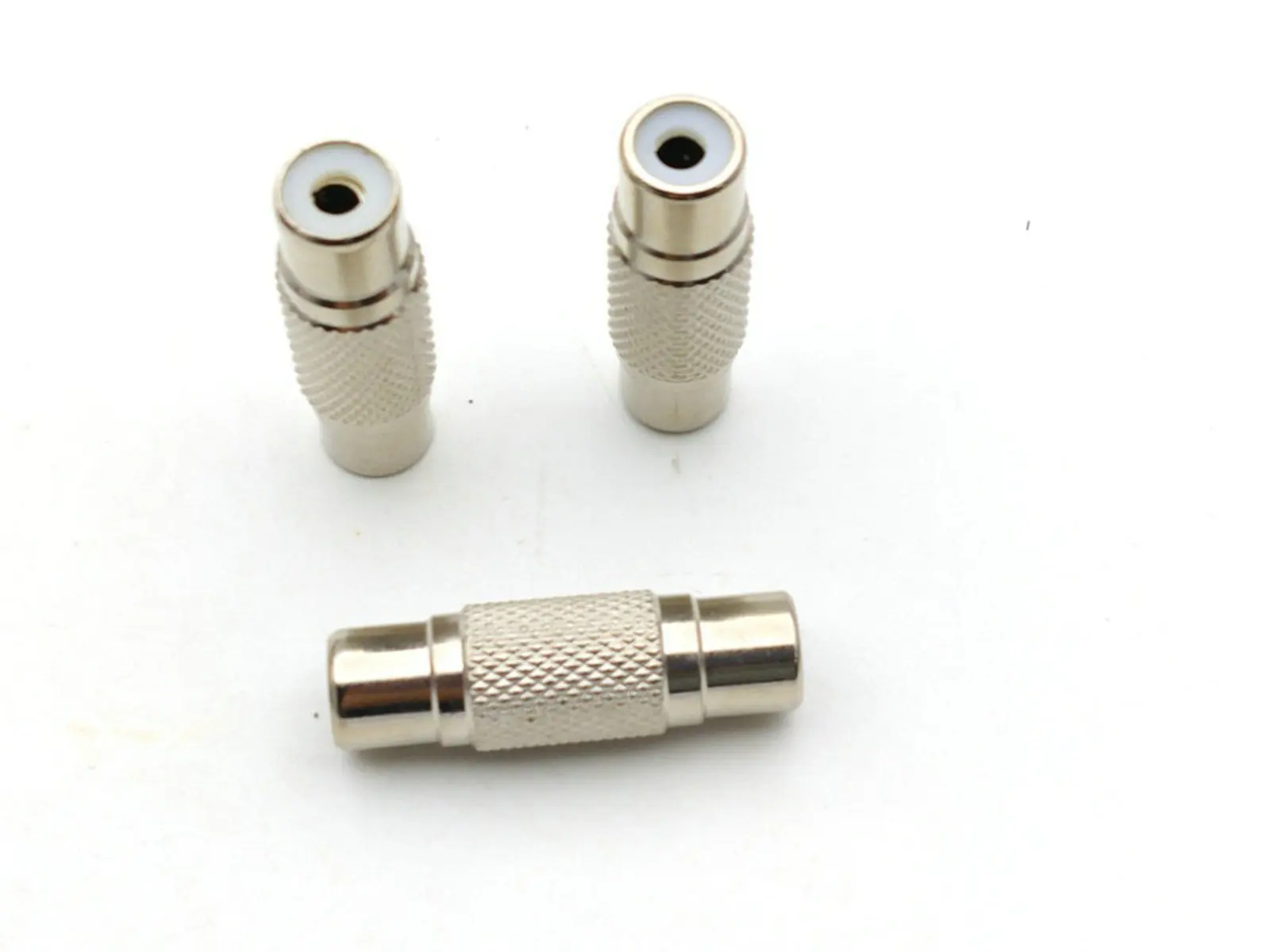 50 Stuks Rca Av Audio Video Coupler Vrouw Tot Rca Vrouwelijke Adapter Connector
