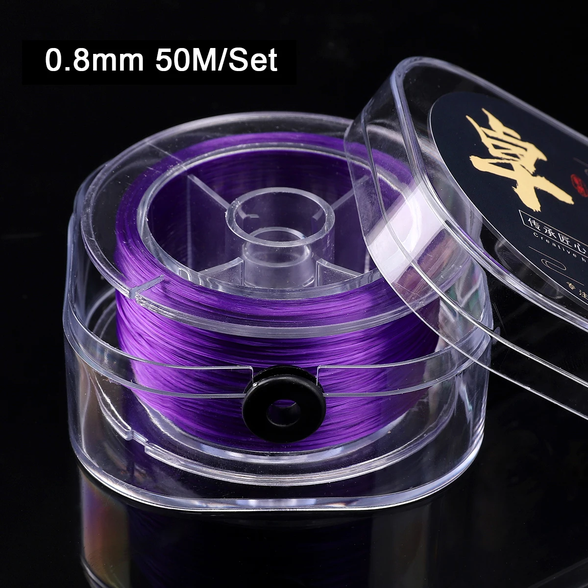 0,8 mm platte nylon elastische kralenlijn geschikt voor DIY kralenarmband ketting sieraden maken accessoires