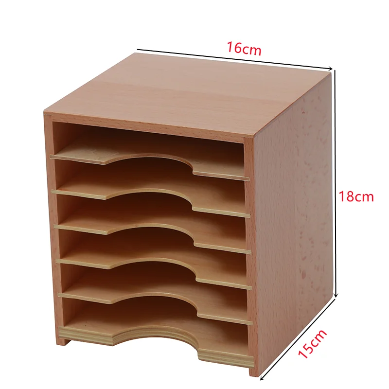 

Геометрический карточный шкаф Монтессори, сенсорные материалы, образовательное оборудование для раннего детства для игры визуального смысла