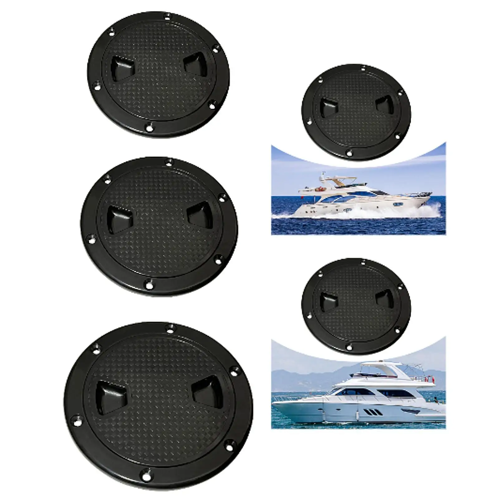 Boat Hatch Easily Install Premium Marine Access Port Hatch Cover Accessories Boat Use Hardware for Ships Yachts Marine Boat