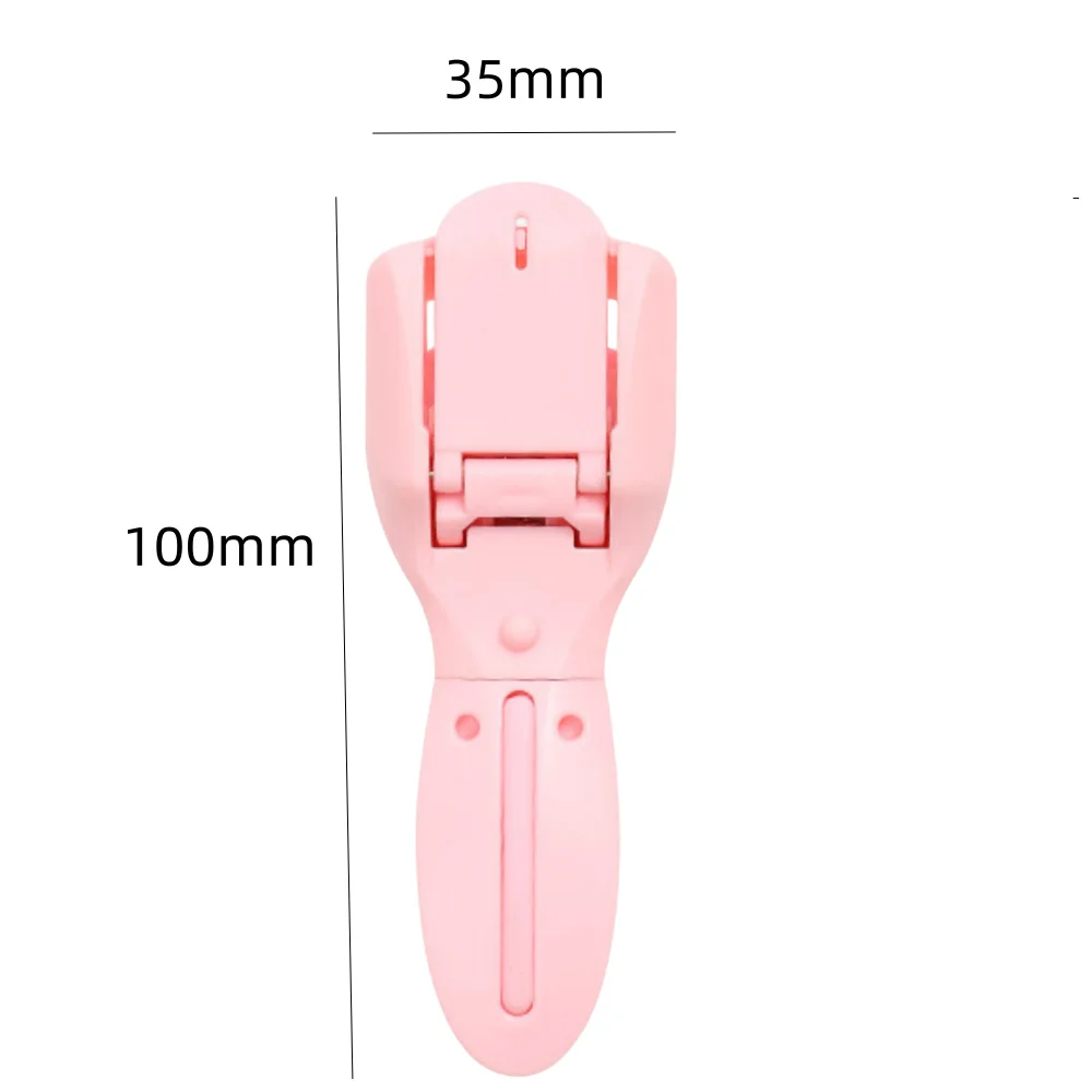 Eyelash Curler Wide Angle Silicone Pad Tweezers Eye Clip Fashion Women Cosmetic Professional Beauty Makeup Tools