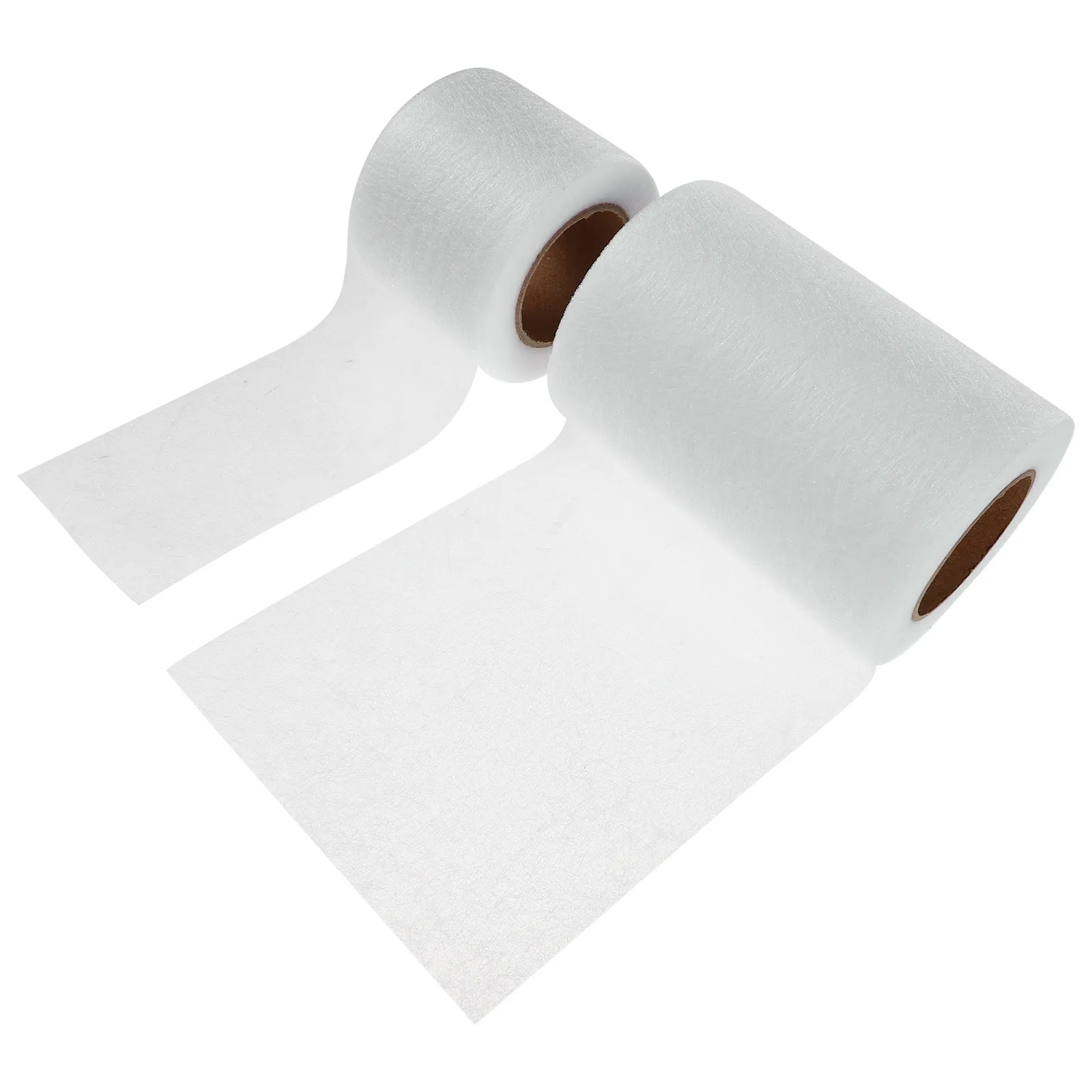 

2 шт. двустороннего термоклеевого полотна (20 м) для быстрого крепления краев одежды и швейной прокладки, простое в использовании