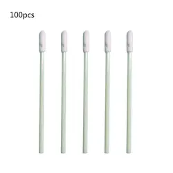 100Pcs/Pack Small Round for Head Foam Tip Cleaning Swab Dust Free Sponge Sticks Drop Shipping