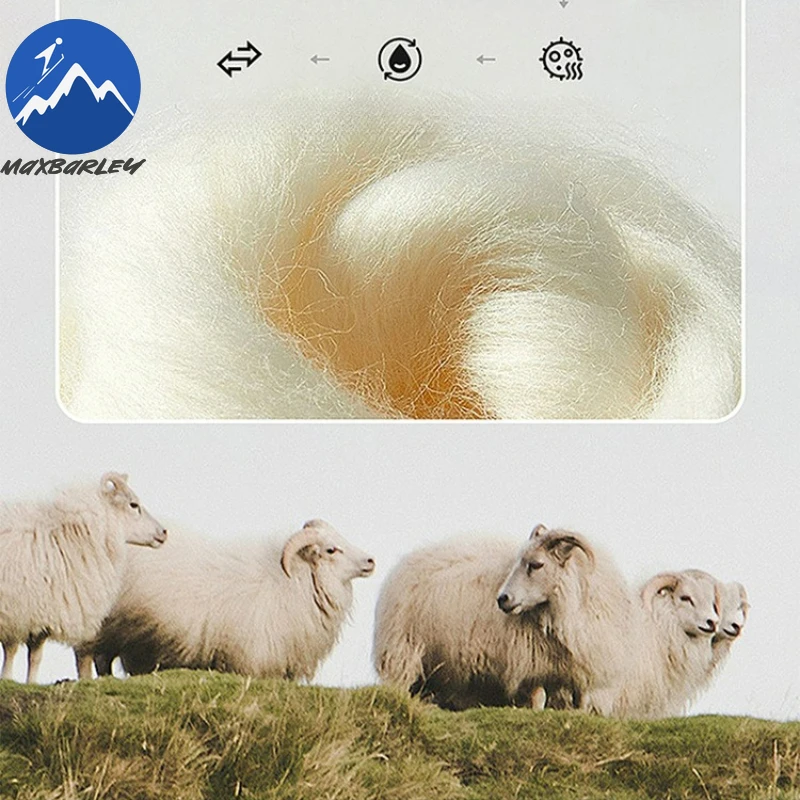 Maxbarley Winter Wool Coat Men High Quality Fleece-lined Thick Warm Jacket 2025 Middle-aged Handsome Cold-proof Woolen Overcoat - Image 4