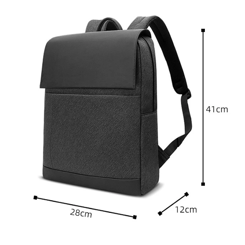 

14-inch Laptop Computer Pad Backpack with Cover Waterproof Bag For Travel Work Business and Casual Style