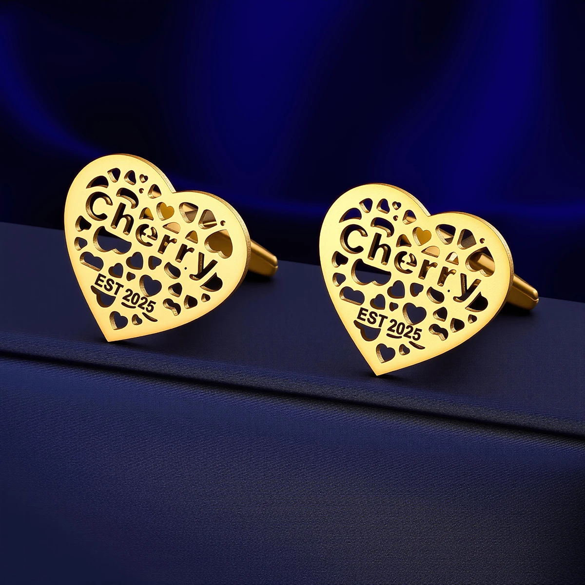 Customized Personalized Cufflink, Stainless Steel Enrgaved Wedding Engagement Jewelry,Groom Dad Best Man Father Of The Bride