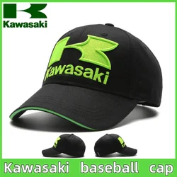 Kawasaki Fashion Baseball Caps Embroidery Sunscreen Hat Snapback Hats Adjustable Outdoor Sports Caps Hip Hop Hats for Men Women