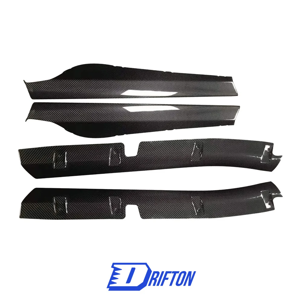 

FULL Dry Carbon Fiber Upgrade OEM Style Side Skirt For Mclaren 570S Body Kit Bodykit Parts Accessories