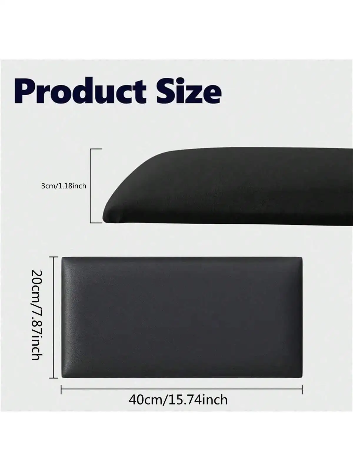 Home Decor Headboards Wooden Wall Panels Impact Resistant Headboards Bedroom Furniture Self-adhesive Room Decoration