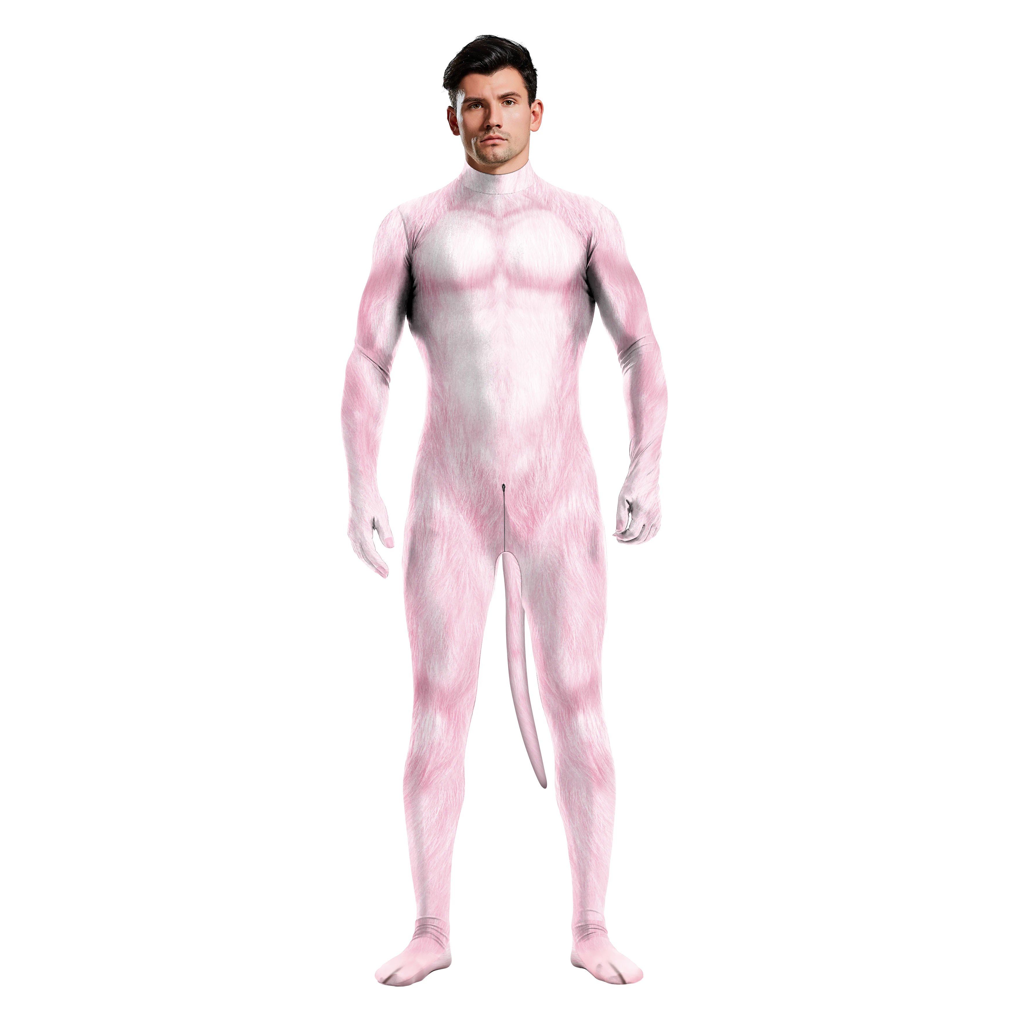 Zentai Purim Play Catsuit Costume d'Halloween pour hommes et femmes adultes, vêtements de fête de festival, costume d'anime imbibé, nouveau