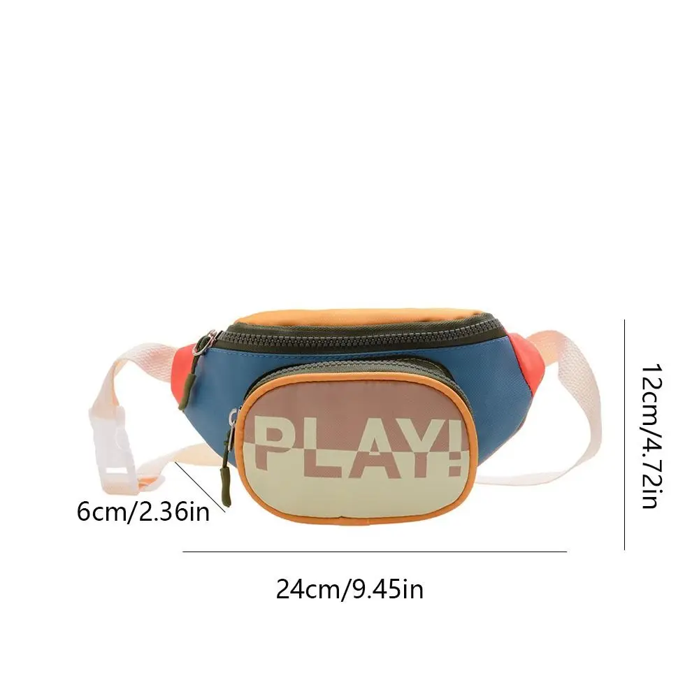 Boys Kids Nylon Waist Shoulder Bag Fanny Pack Fashion Children's Chest Bag Messenger Bags Girls Baby Coin Purse Handbags