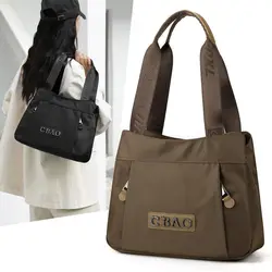 Spring New Tote Bag Shoulder Bags Large Capacity Crossbody Bag Multi Compartment Women's Satchels Commuting Bag