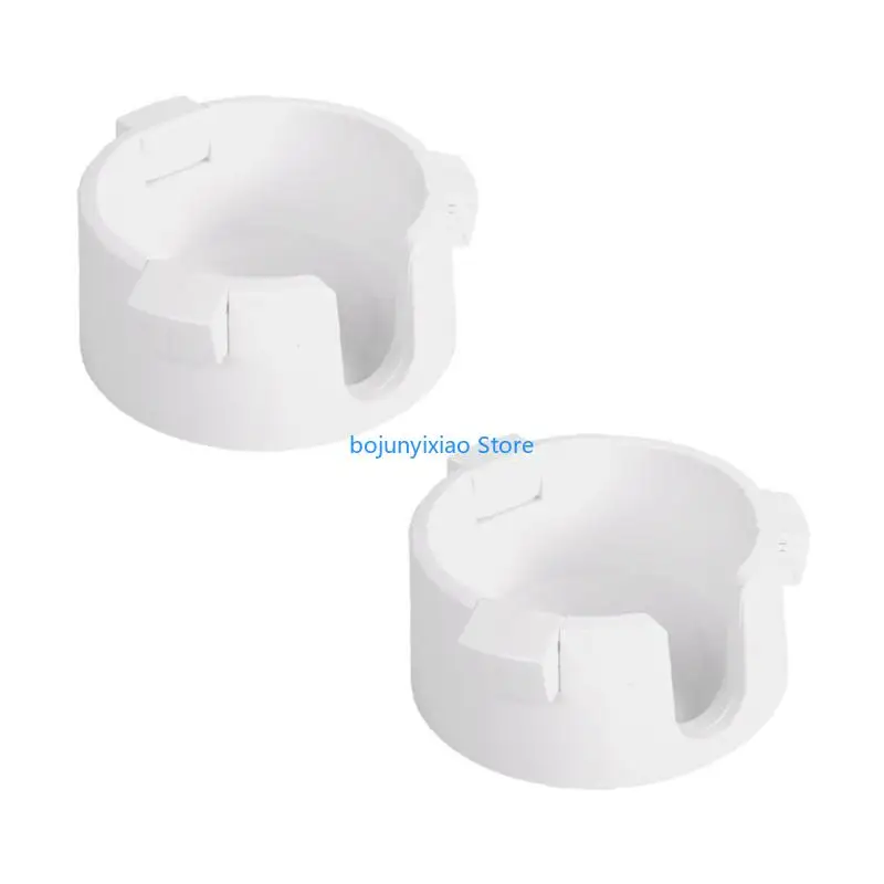

900B Pack of 2 Fixed Cup Rack Versatile Drink Cup Carriers Plastic Material Cup Holder for Desks Boats and More