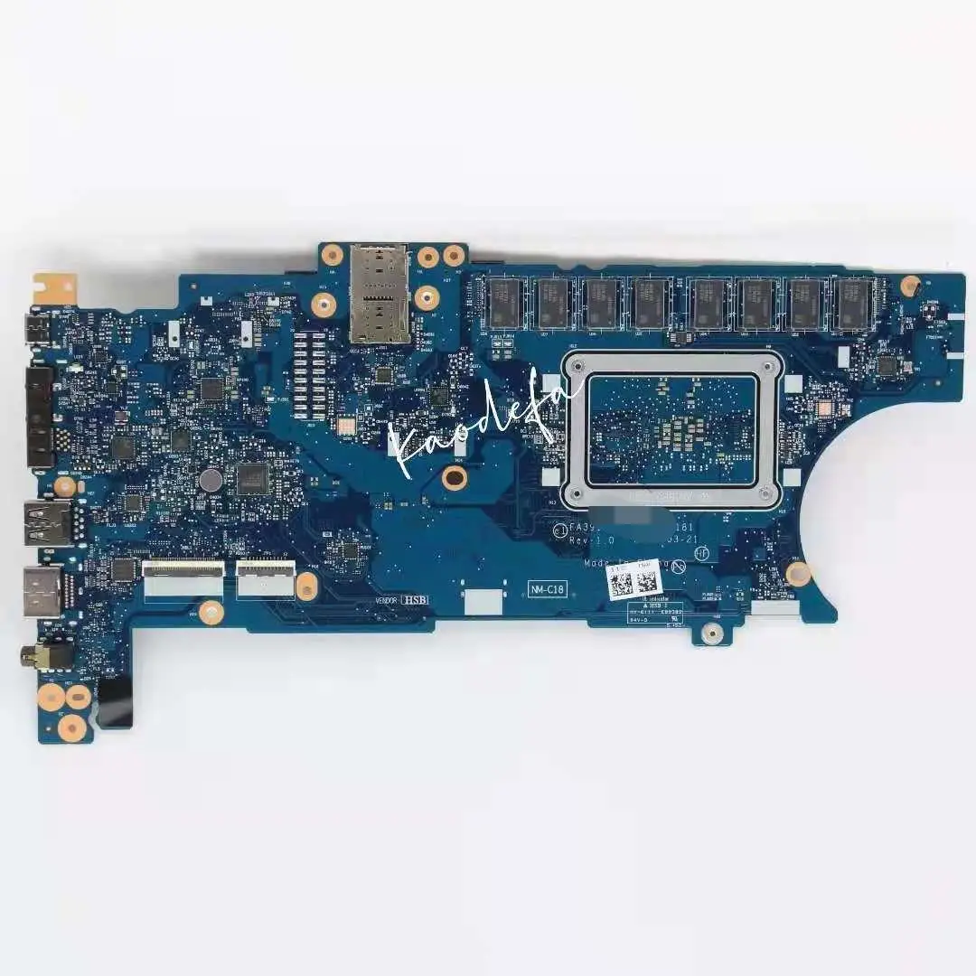 NM-C181 for ThinkPad X395/T495S Laptop Motherboard CPU:Ry5 -3500U RAM:8G  FRU:02DM204 02DM209  02DM189 02DM194 100% Test Ok