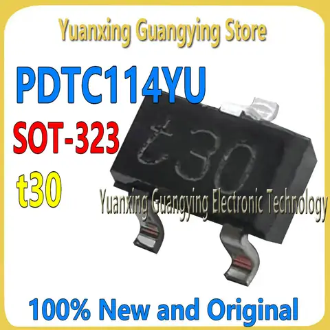 (10 pieces) PDTC114YU PDTC114YU,115 PDTC114YU.115 Marker: t30 SOT-323 Digital Transistor SMT Triode 100% Brand New & Original