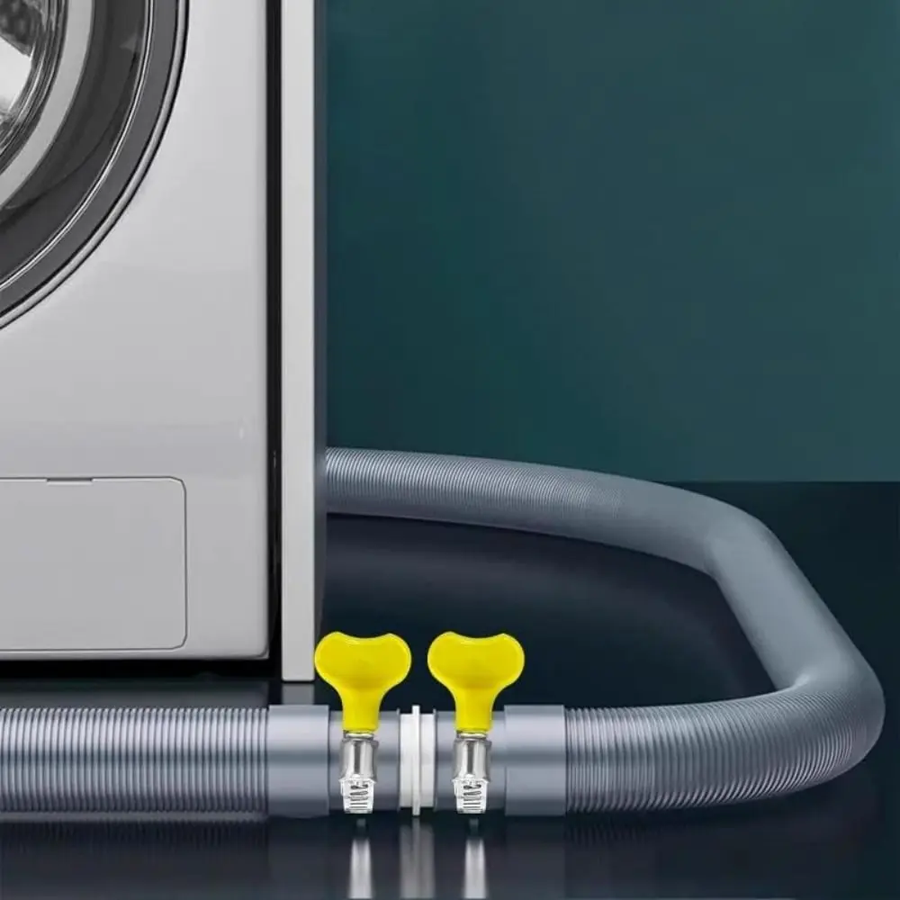 EVA Washing Machine Drain Hose Flexible 1m 3 Meters 5m Washer Discharge Tube Corrugated Tube Dishwasher Drain Hose Kitchen