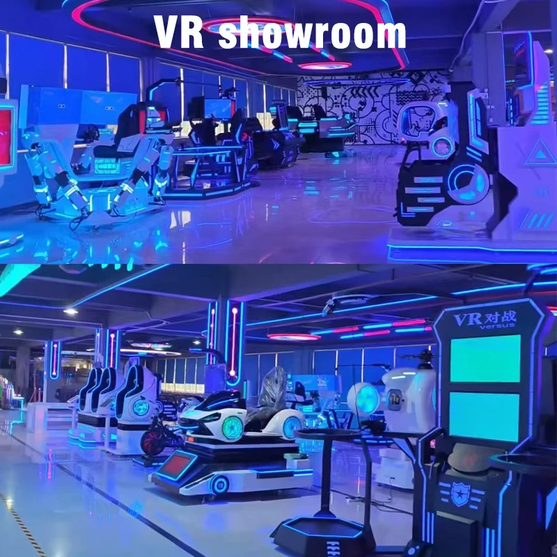 2025 جديد VR محاكي الطيران VR/AR/MR معدات ممر ألعاب المسرح الطائر دراجة نارية ركوب آلة لعبة VR