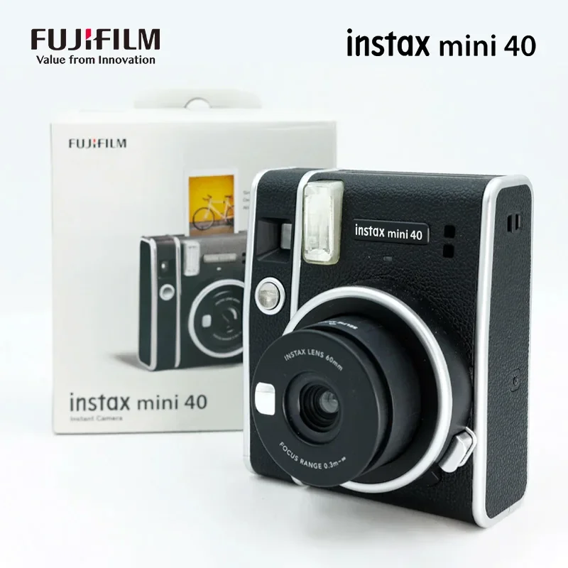 

Fujifilm Genuine Instax Mini 40 Films Camera Hot Sale New Instant Camera Black Colour