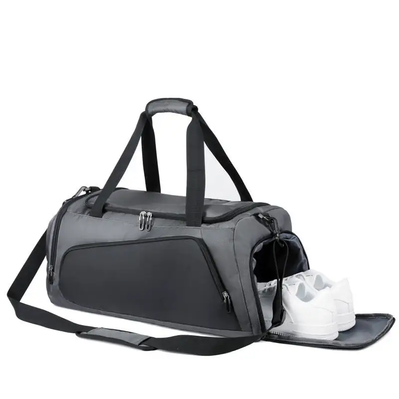 Sports Gym Bag, Large Capacity Handbag,Portable Travel Duffel Bag, Multi-compartment with Shoes Storage,Perfect for Vacation,Gym