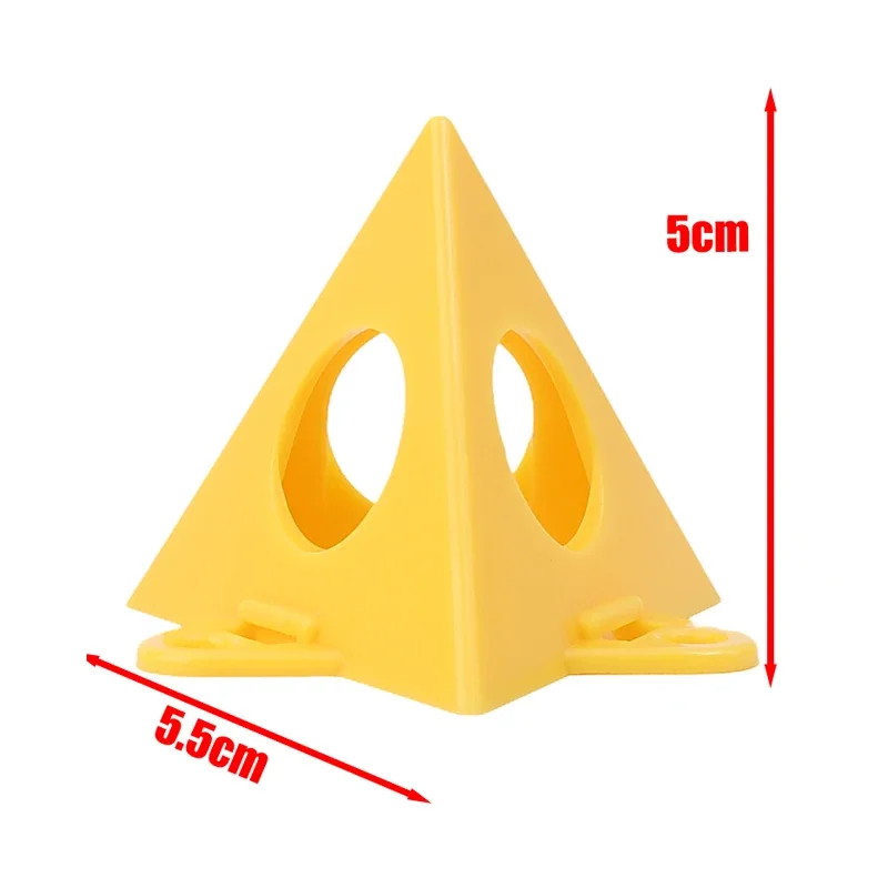 50/10PCS Mini Cone Pyramid Stands Paint Triangle Support Frame Woodworking Tripod Spray Painting Brackets Block Auxiliary Tools
