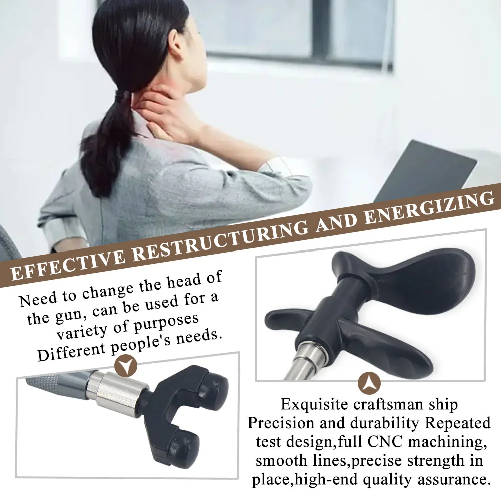 Chiropractic Adjustment Tool Portable Massager Manual Gun 300N Spine Joint Pain Body Relaxation Adjust Vertebration Tools 2024