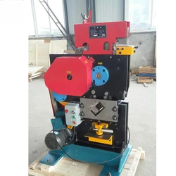 New Hot Sale 2.2kw Multifunctional Hydraulic Ironwork Punching Shearing Machine Good Quality Free After-sales Service