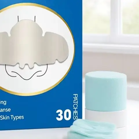 30 قطعة بقع الأنف بقع الغروانية المائية إزالة الرؤوس السوداء التطهير العميق شرائط المسام للوجه الأنف والمسام #1