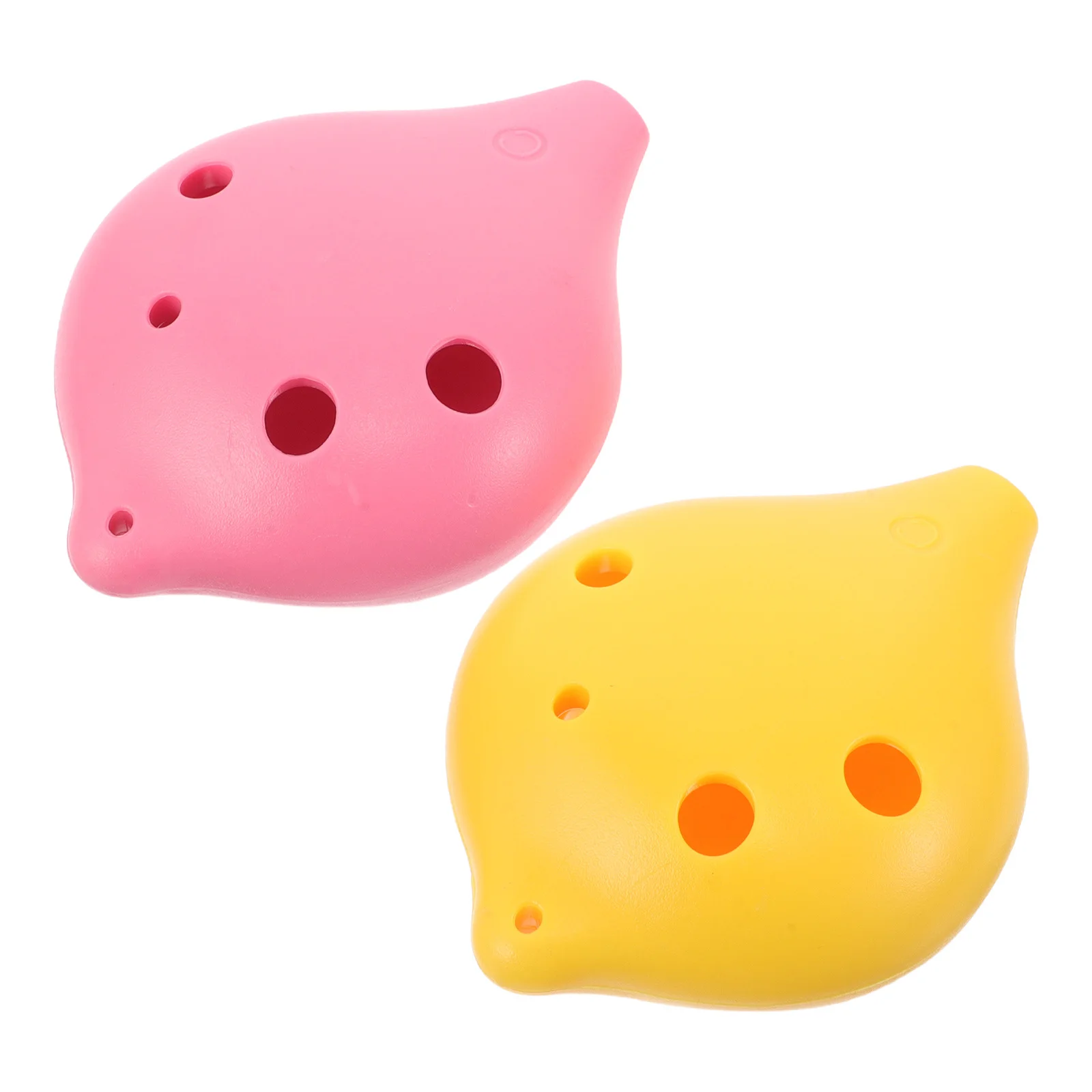 

2Pcs Student 6 Hole Ocarina Resin Professional Tuning Portable Music Instrument for Kids Beginners Music Learning
