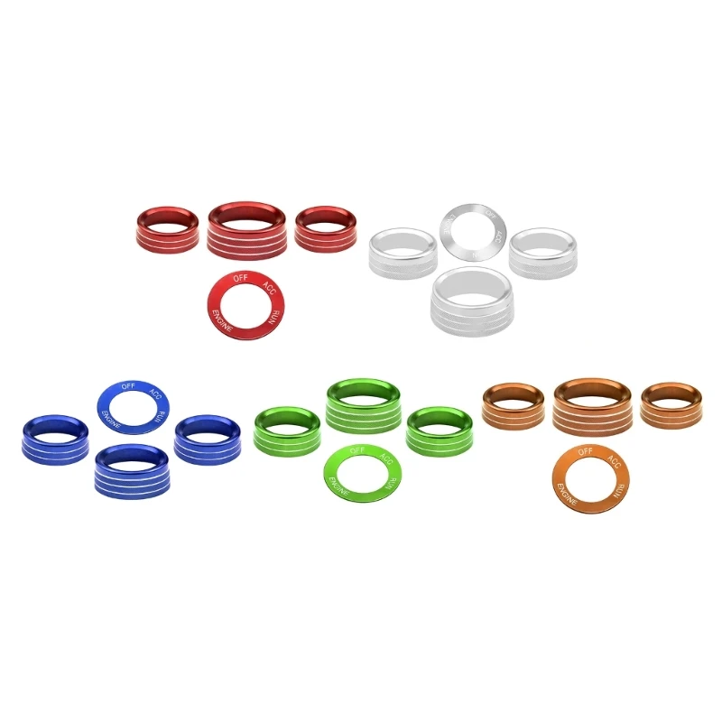 

Engine Stop Button Trim for Challenger- 15-21 Red/Blue/Orange/Silver/Green