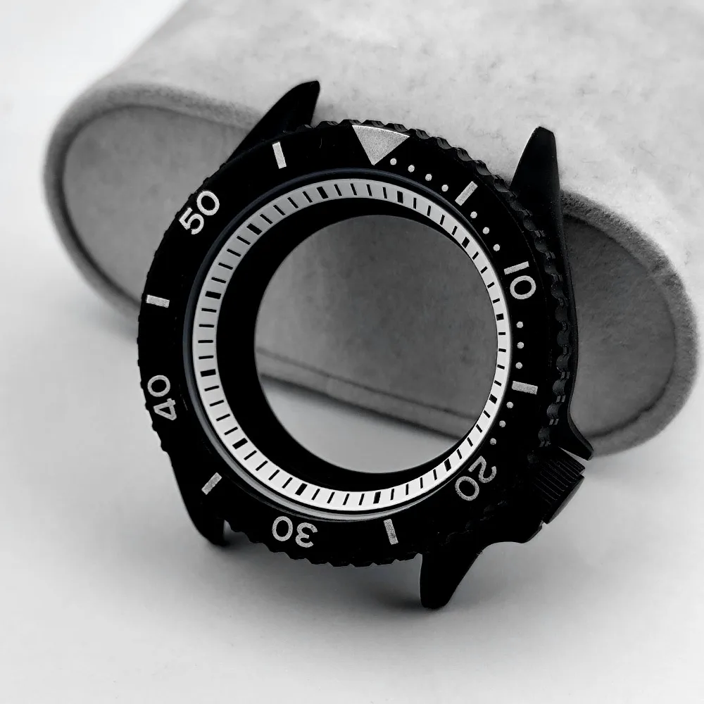 

42mm black Case high-end High-Quality Men's Fit NH35 NH36 Movement with Sapphire Watch Accessories For Watch parts accessories