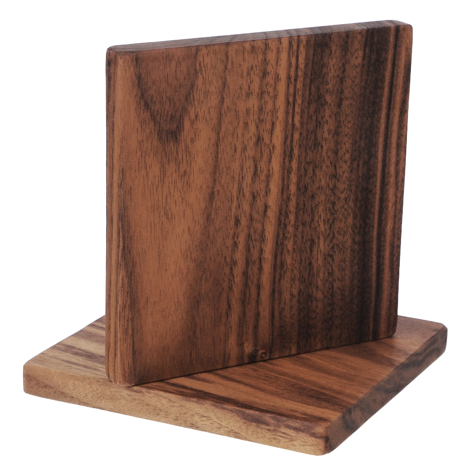 

2pcs Solid Wood Panels 1Cm Thick Natural Walnut Plywood Sheets For Diy Crafts Unfinished Burning Painting Projects Craft Wood