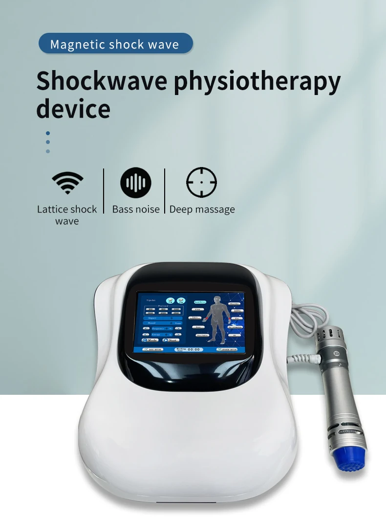 

Professional Handheld Shockwave Massager for Back Neck Shoulder Tension Relief Healthcare Supply for Personal Use