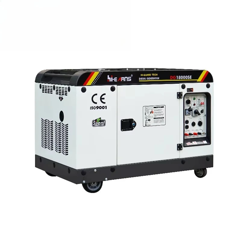 New Model DG18000SE 12KW diesel Generator ,use 25hp air Cooled System diesel Engine