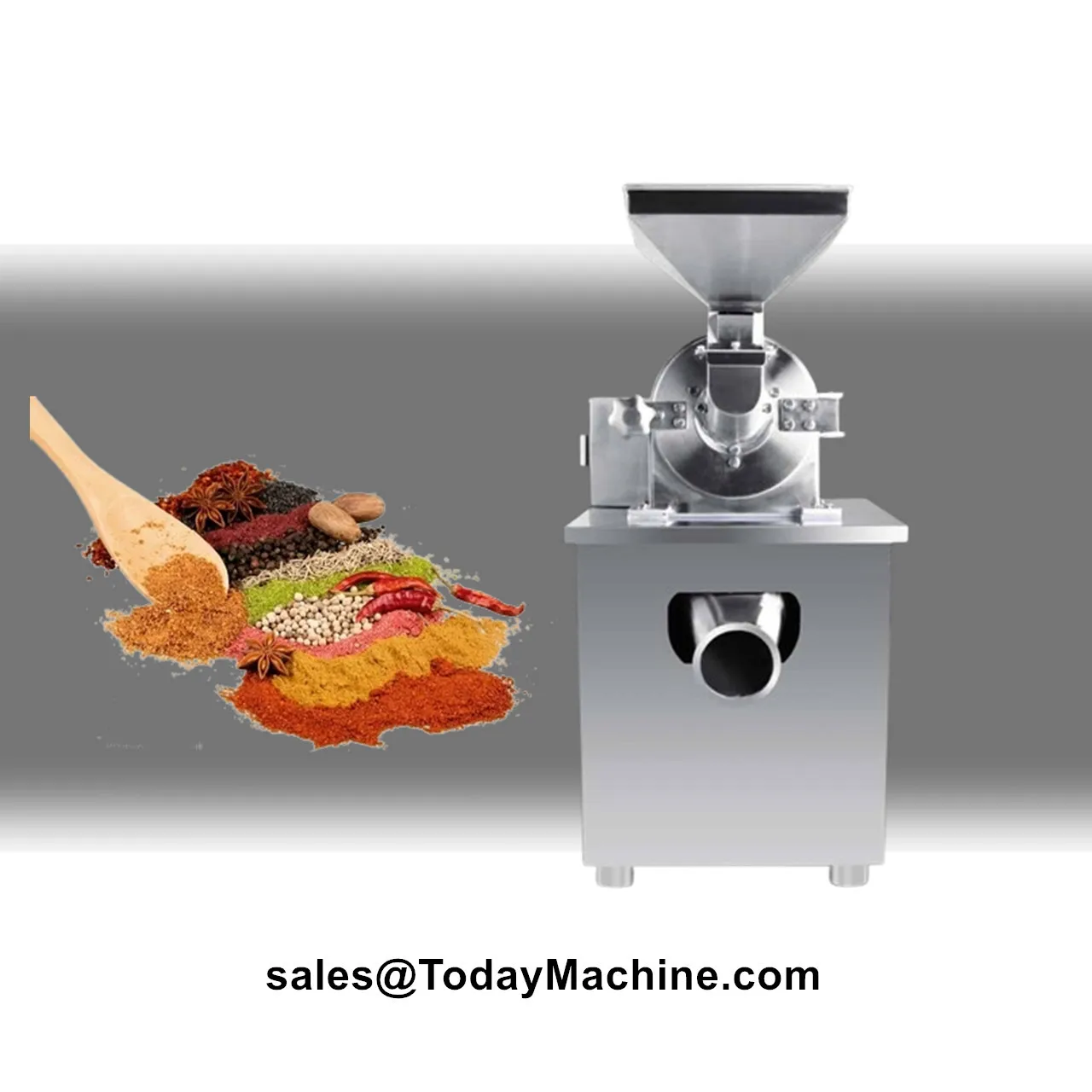 Automatic Spice Chili Pepper Powder Grinder Crusher Universal Pulverizer Grinding Machine