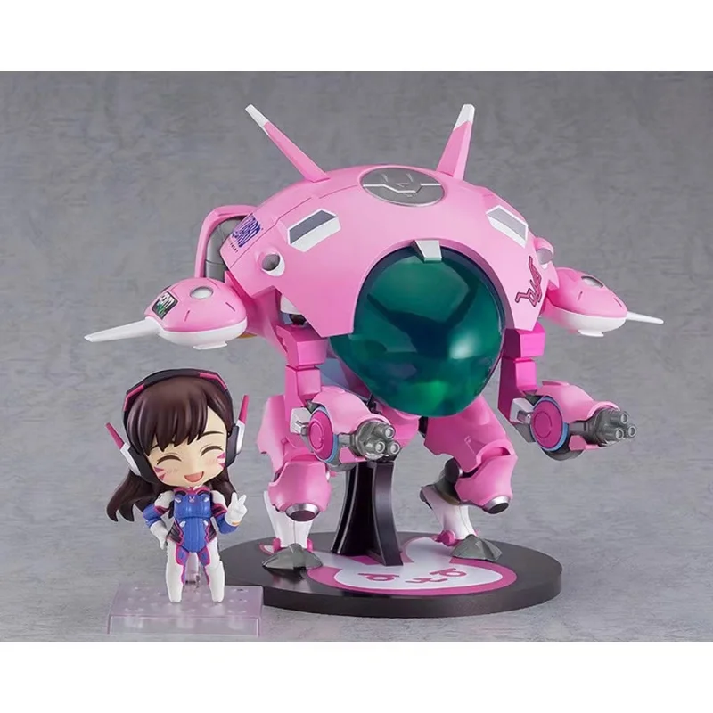 In Stock Original GOOD SMILE Overwatch MEKA GSC847 D.VA Classic Skin GSC1141 Academy Skin Official Action Anime Figure Genuine