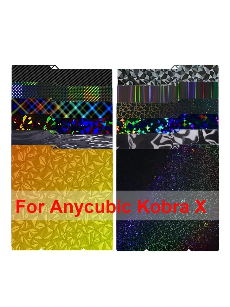 Płyta grzewcza Kobra S1 KX 264x276mm Glacier Cool Plate Gładka+Teksturowana do drukarek 3D ANYCUBIC Kobra S1 Kobra X Combo — zdjęcie produktu 6