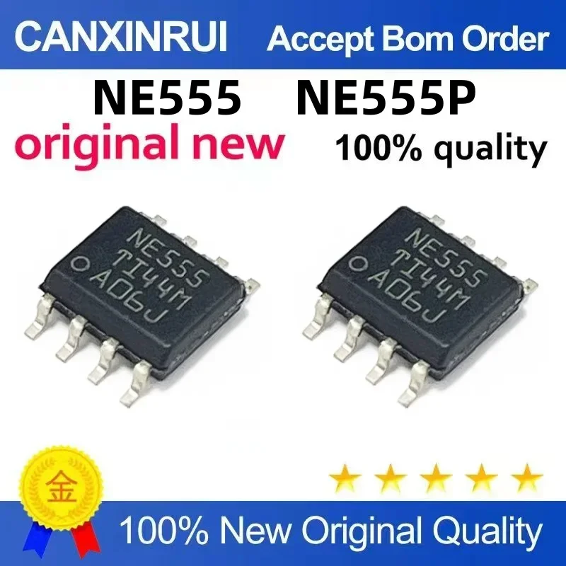 (5-100 pieces) Brand new original NE555DR NE555 SOP NE555P DIP-8 spot chip IC
