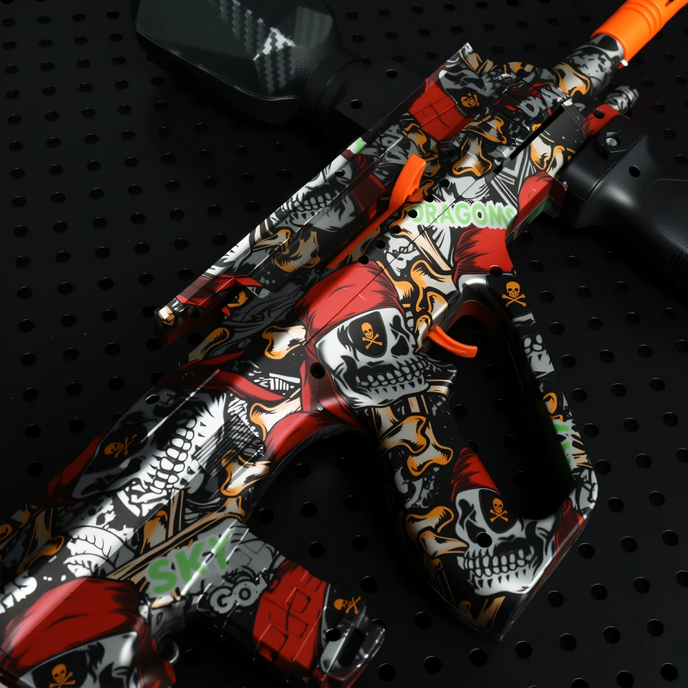 Conjunto de blaster de bola de gel AUG – brinquedo de combate ao ar livre recarregável para adolescentes de 14 anos, presente perfeito para meninos e meninas (contas de gel não incluídas)