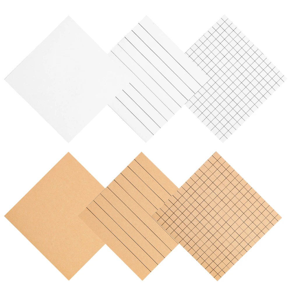

6 Pcs Tearable Student Use Pads Notepad Stickers Paper Office Supplies
