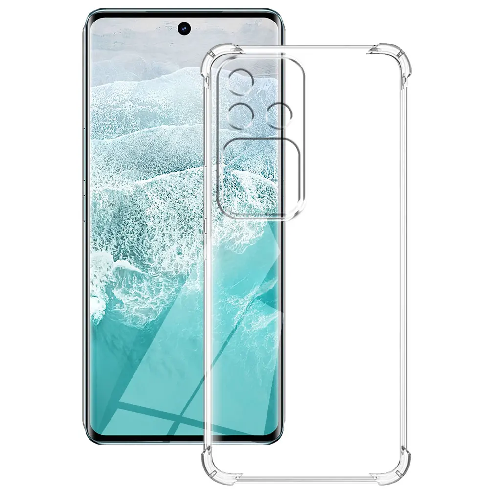 For Vivo V30 Pro 5G Case V2318 V2319 Clear Shockproof Silicone Soft TPU Phone Case For VIVO V30 V30Pro Clear Protect Back Cover