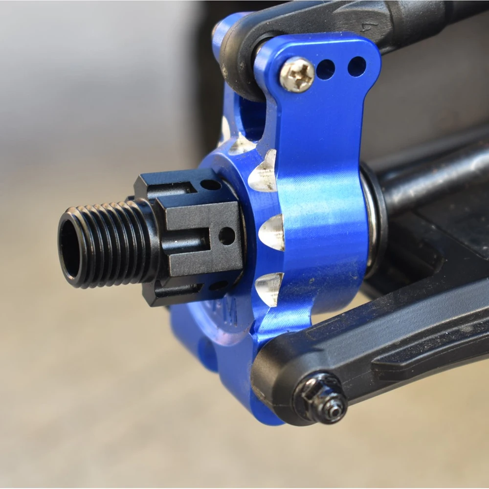 トラクサス 1/8 E-Revo 2.0 Sledge 6S 1/10 WideMaxx 4S モンスタートラック RCカー用メタルワイド+6.5MM 17MM スプラインホイールハブ 8654